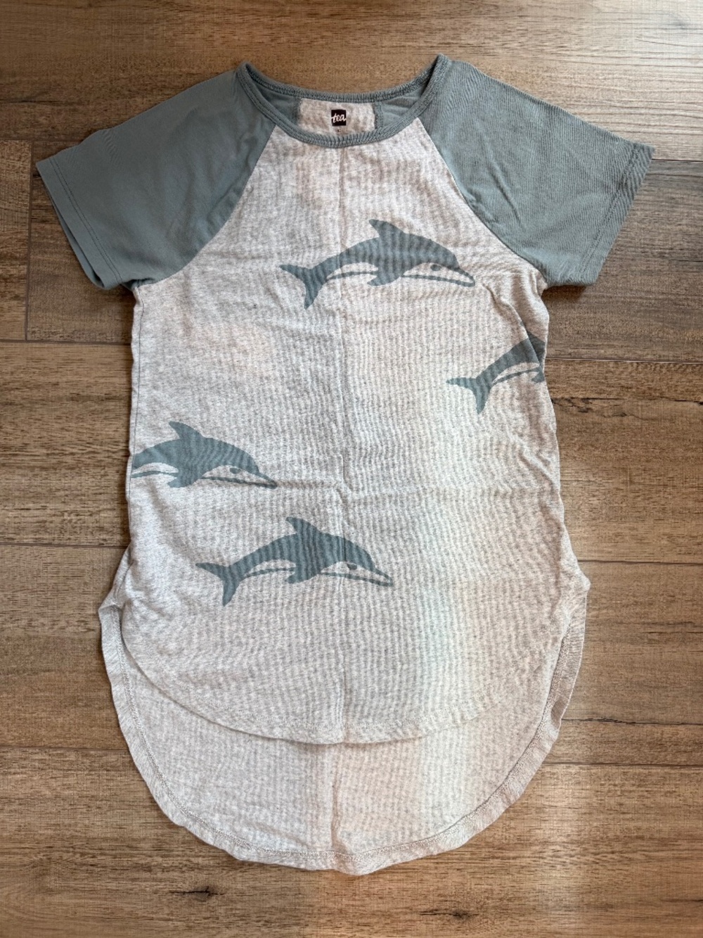 Tea Collection Girls Shark Graphic T-Shirt Size 12